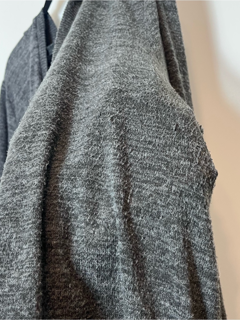 Torrid Super Soft Hooded Plush Open Front Cardigan Charcoal Gray Size 2X - Picture 6 of 7